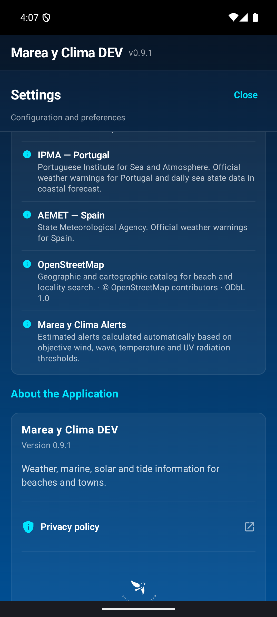 Lower Forecast sections.