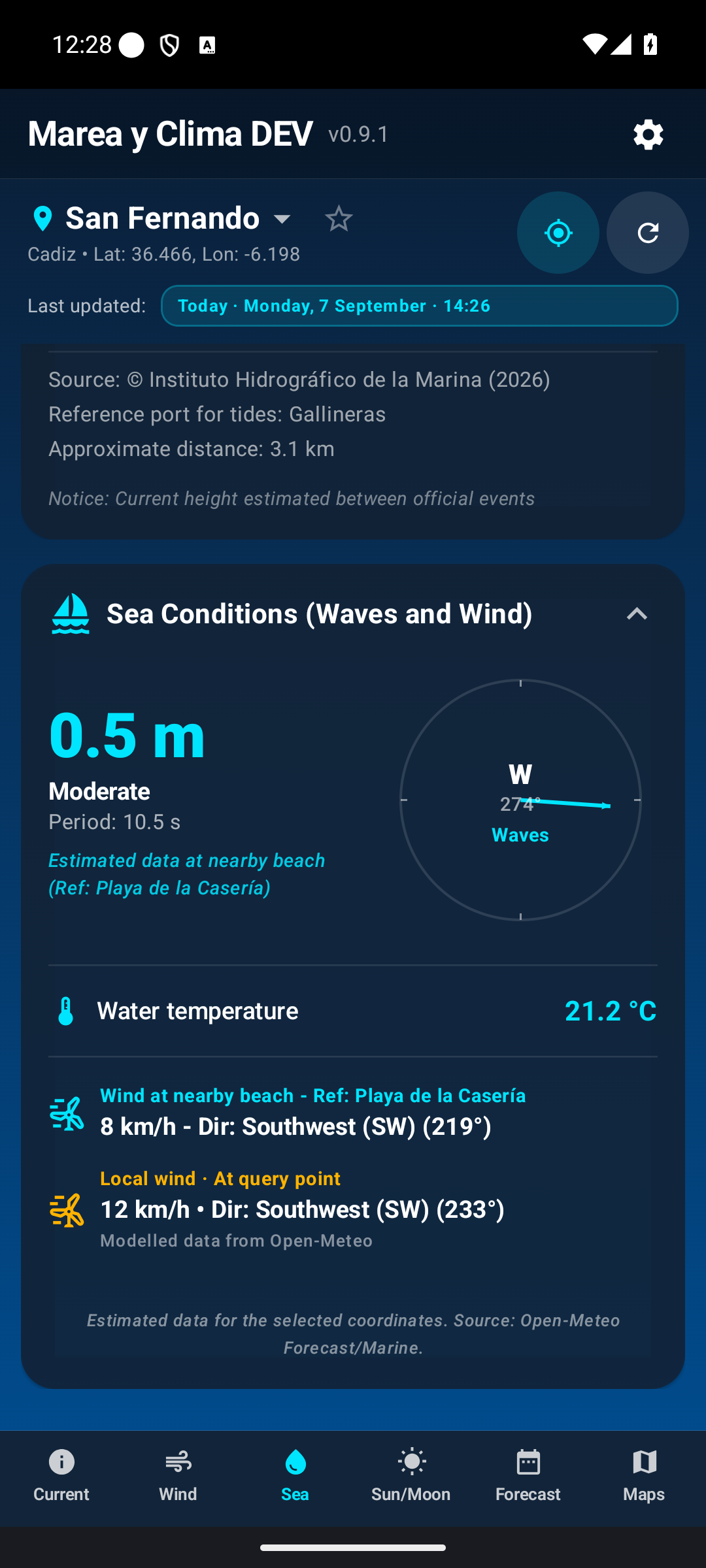 Advisory bathing assessment.