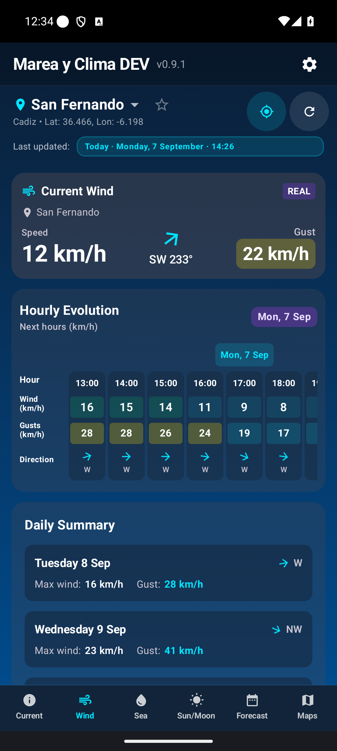 Wind details.