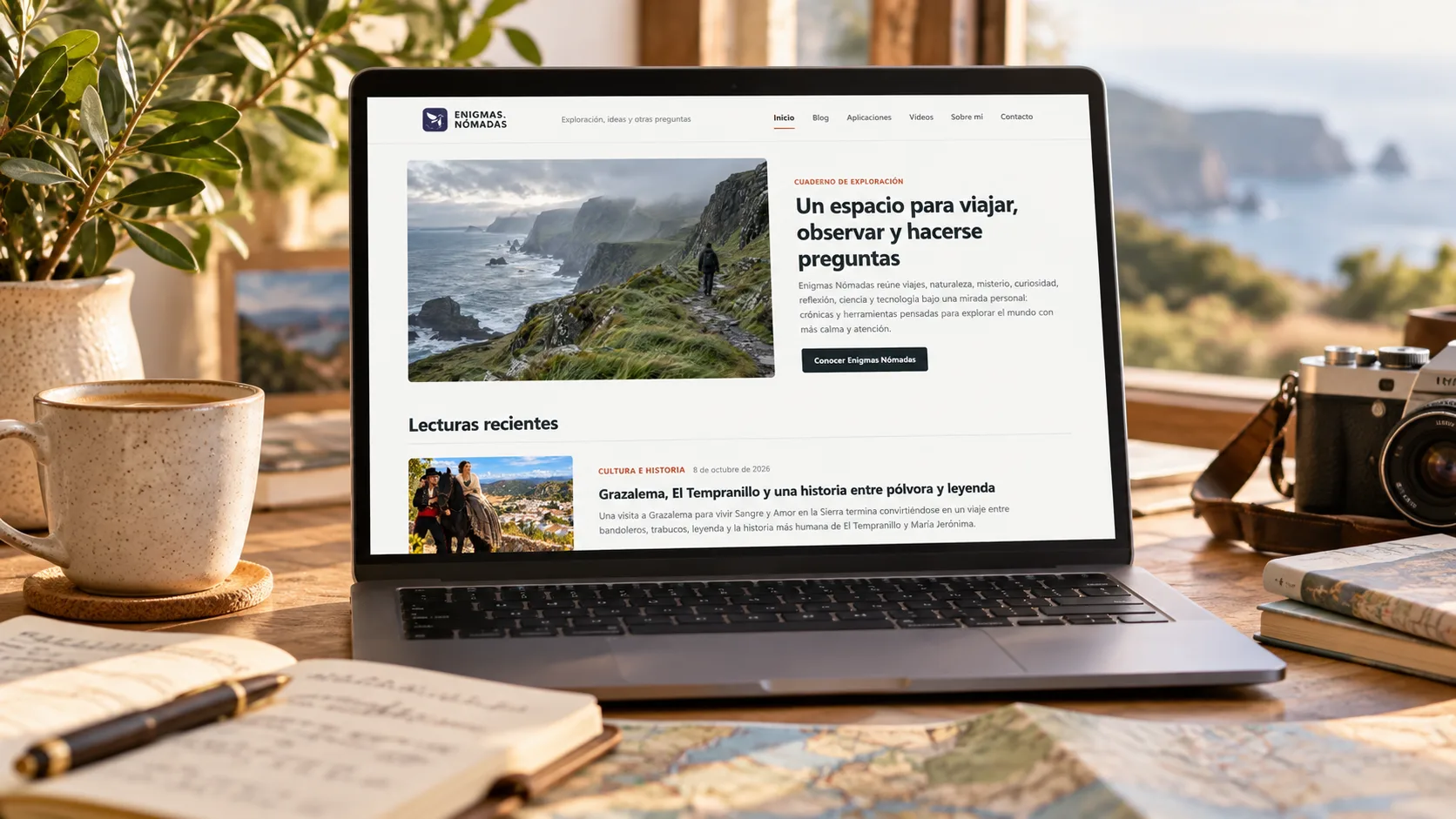 Enigmas Nómadas estrena casa: la aventura de renovar mi web