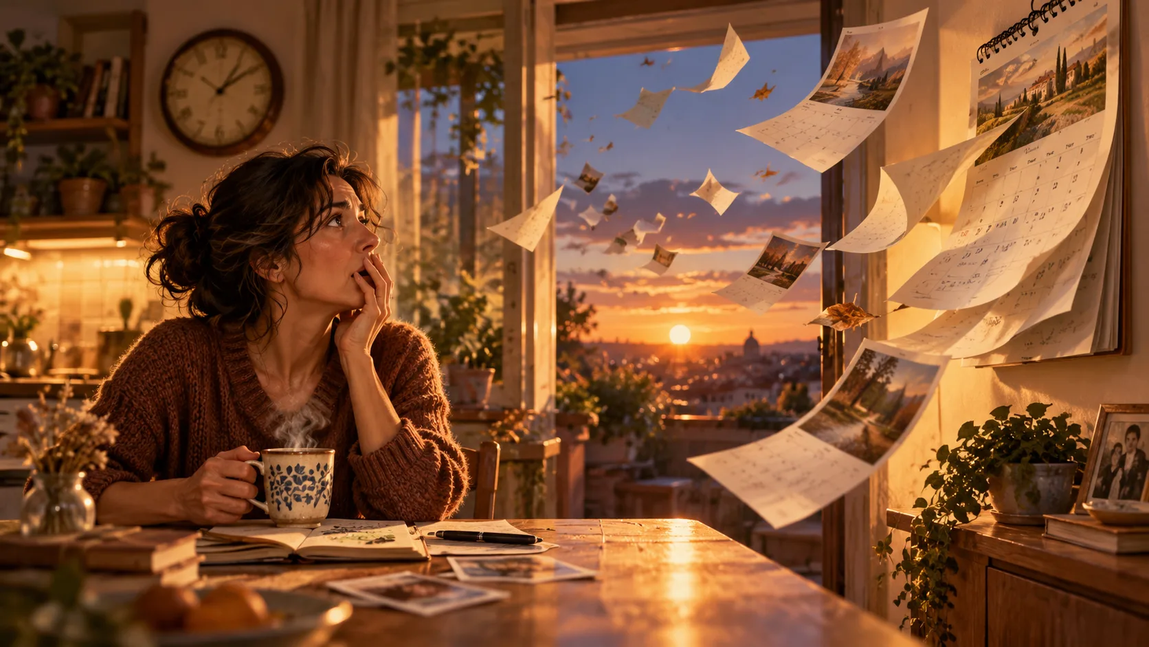 La vida no tiene botón de pausa: por qué los días se nos escapan
